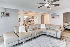 Dock & Fire Pit: Riverfront Runaway Bay Retreat