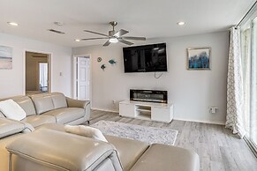 Dock & Fire Pit: Riverfront Runaway Bay Retreat