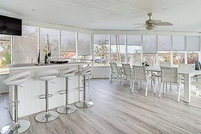 Dock & Fire Pit: Riverfront Runaway Bay Retreat