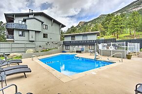Estes Park Condo Rental: Balcony w/ River Views!