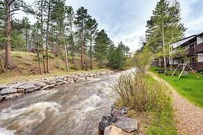 Estes Park Condo Rental: Balcony w/ River Views!