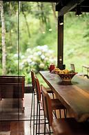 Chale de Vidro nas montanhas