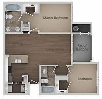 Modern Cozy 2BR Apt With Pool and Hot Tub