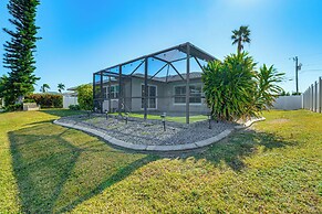 Dock + Patio w/ Canal View: Cape Coral Retreat!