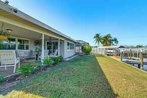 Dock + Patio w/ Canal View: Cape Coral Retreat!
