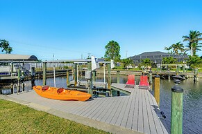 Dock + Patio w/ Canal View: Cape Coral Retreat!