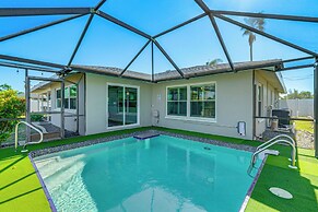 Dock + Patio w/ Canal View: Cape Coral Retreat!