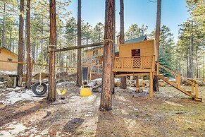 Family-friendly Cabin w/ Fire Pit in Forest Lakes