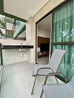 Flat a 120 metros das Piscinas Naturais