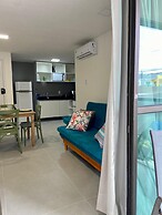 Flat a 120 metros das Piscinas Naturais