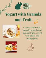 Wide Mouth Frog At Quepos