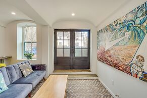 Walk to Waterfront: Chic Hudson Valley Garden Apt