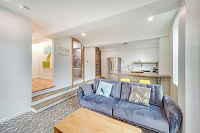 Walk to Waterfront: Chic Hudson Valley Garden Apt