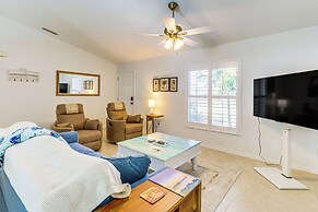 Private Yard & Screened Patio: Sunny Sebastian Gem