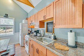 Steps to Brant Lake: Mountain-view Hideaway!