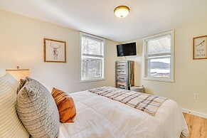 Steps to Brant Lake: Mountain-view Hideaway!