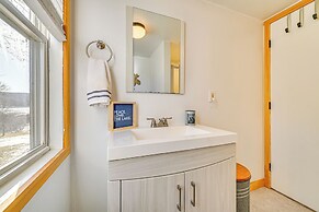 Steps to Brant Lake: Mountain-view Hideaway!