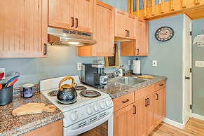 Steps to Brant Lake: Mountain-view Hideaway!