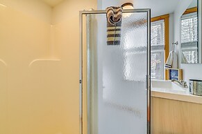 Steps to Brant Lake: Mountain-view Hideaway!