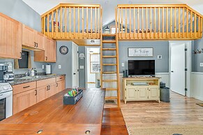 Steps to Brant Lake: Mountain-view Hideaway!