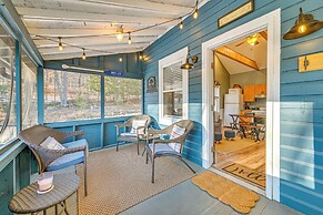 Steps to Brant Lake: Mountain-view Hideaway!