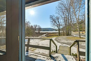 Steps to Brant Lake: Mountain-view Hideaway!