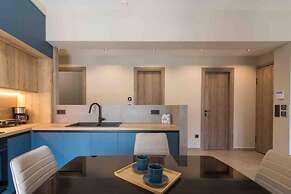 Blue Pearl at Glufada sea Side