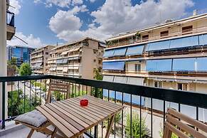 Elegant Flat 5 Walk to Metro Panormou
