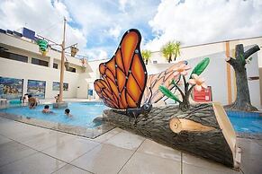 Boulevard em Caldas Novas