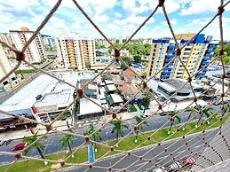 Boulevard em Caldas Novas