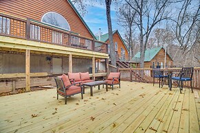 Boat Dock & Deck: Waterfront Cabin on Grand Lake