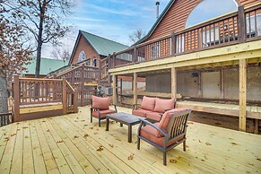 Boat Dock & Deck: Waterfront Cabin on Grand Lake