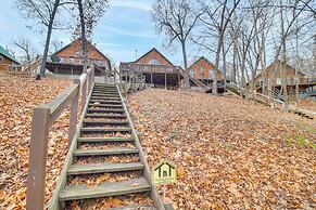 Boat Dock & Deck: Waterfront Cabin on Grand Lake