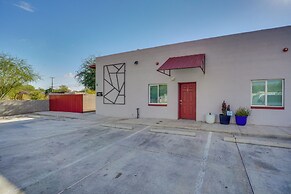 Patio & Shared Hot Tub: Tucson Fourplex Townhome!