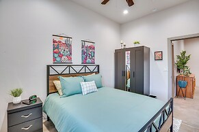 Patio & Shared Hot Tub: Tucson Fourplex Townhome!