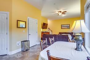 Scenic Studio w/ Dock Access in Fayetteville!