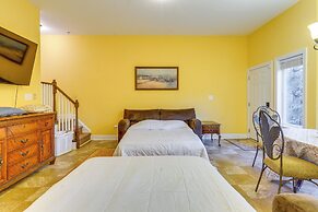 Scenic Studio w/ Dock Access in Fayetteville!