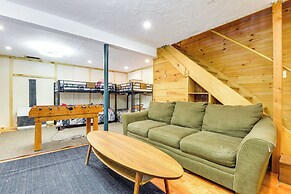 2 Mi to Boat Ramp: Log Cabin in New Hampshire