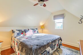 Steps to White River: Mountain View Home w/ Deck!