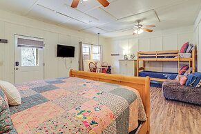 Steps to White River: Mountain View Home w/ Deck!