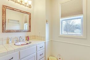 Steps to White River: Mountain View Home w/ Deck!