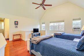 Steps to White River: Mountain View Home w/ Deck!