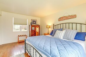 Steps to White River: Mountain View Home w/ Deck!