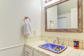 Steps to White River: Mountain View Home w/ Deck!