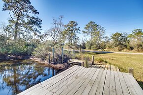 5 Mi to Beach: Bay St Louis Home w/ Launch & Dock