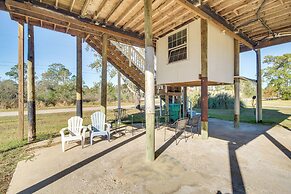 5 Mi to Beach: Bay St Louis Home w/ Launch & Dock