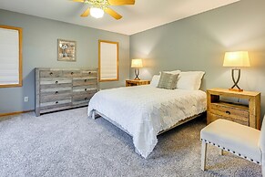 Steps to Golf Course: Nekoosa Home w/ Serene Yard!
