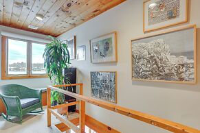 Swim, Hike & Ski: Waterfront Home in White Lake!