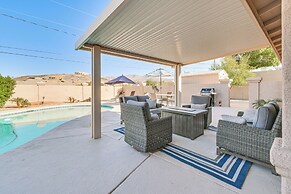 Grill, Fire Pit & Pool: Lake Havasu City Home!