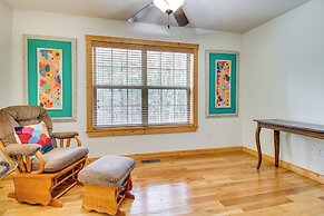 Lake Norfolk Access: Cabin w/ Deck & Water View!